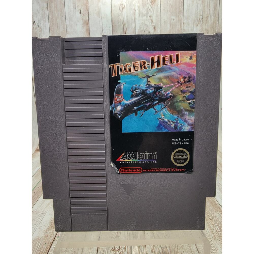 Tiger-Heli Nintendo Entertainment System 1987 Tested Authentic